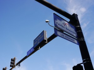 Lion Run street sign
